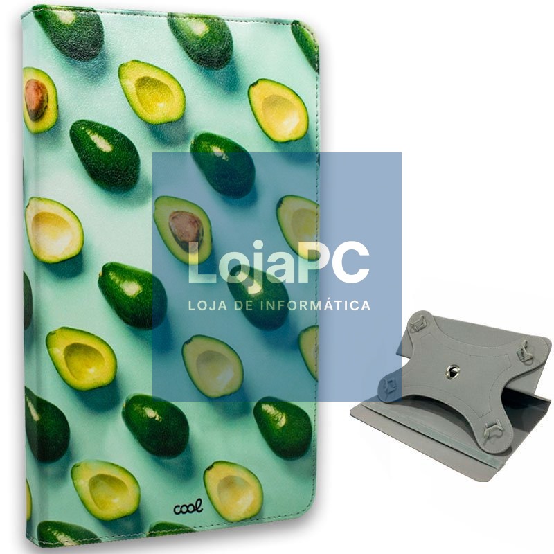 COOL Ebook / Tablet Universal 9.7 - 11 inch Leatherette Avocado Case (Panoramic)