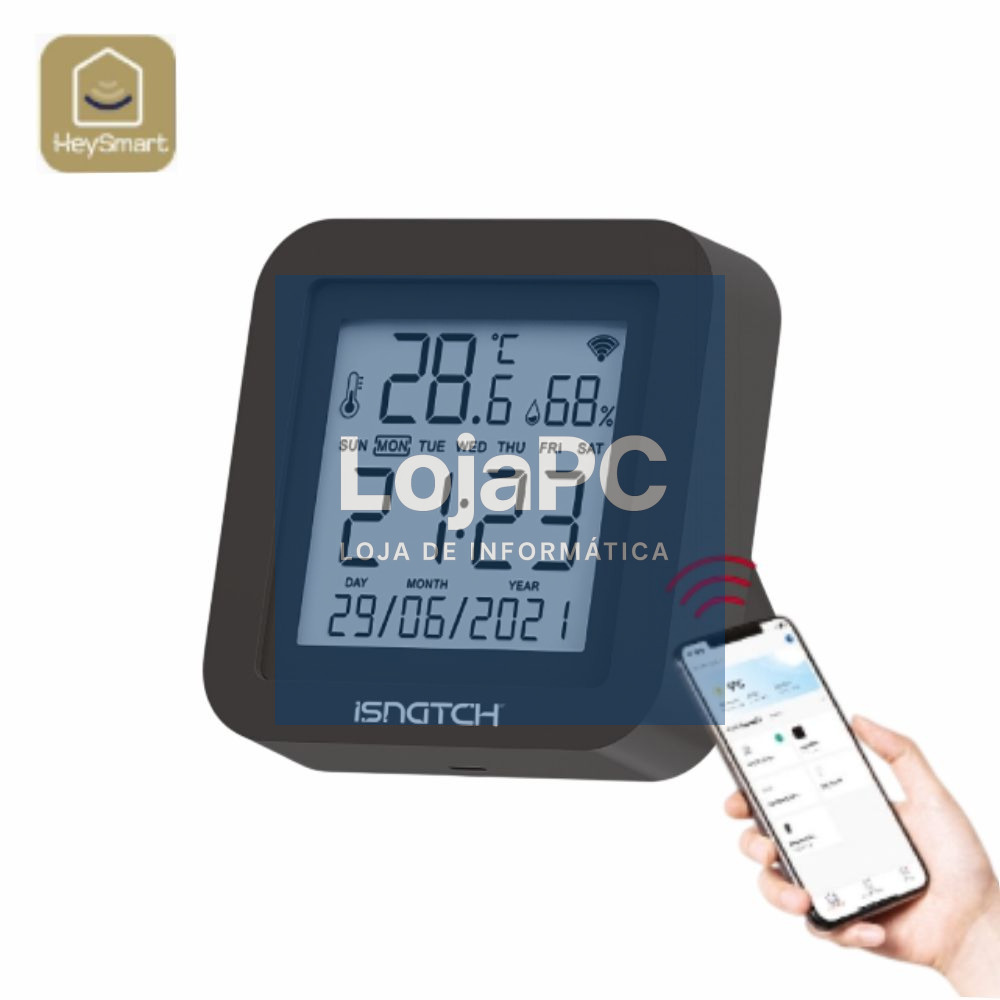 Controlo Remoto IR 2.1" Universal Smart C/ WI-FI TUYA