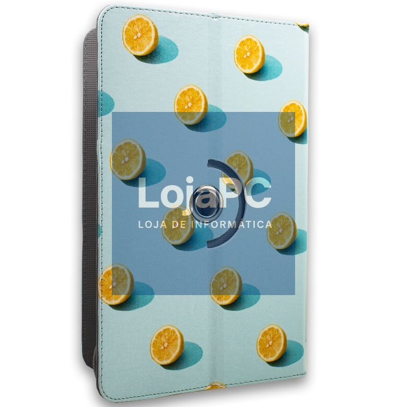 COOL Ebook / Tablet Universal 9.7 - 11 inch Leatherette Case Lemons (Panoramic) — imagem 2