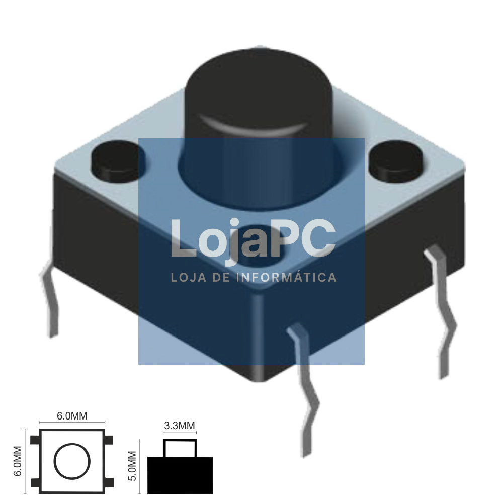 COMUTADOR MICRO SWITCH 6x6MM ALTURA 1.5MM