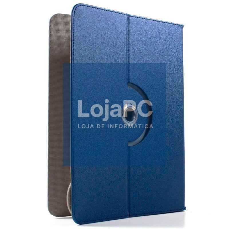 COOL Ebook Tablet Universal Case 12 - 13 inches Leatherette Blue (Square) — imagem 3