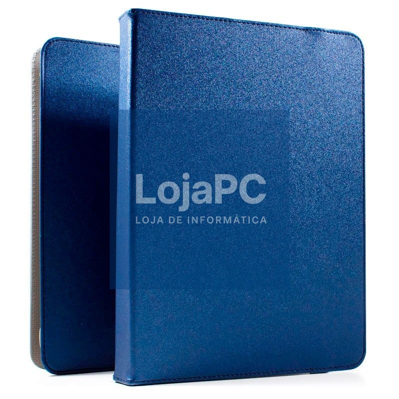 COOL Ebook Tablet Universal Case 12 - 13 inches Leatherette Blue (Square) — imagem 4