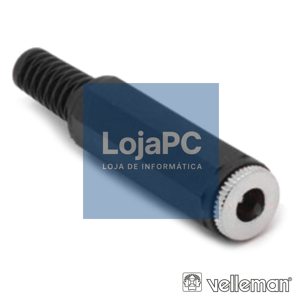 FICHA ALIMENTAÇÃO DC FÊMEA Ø2.5x5.5MM VELLEMAN