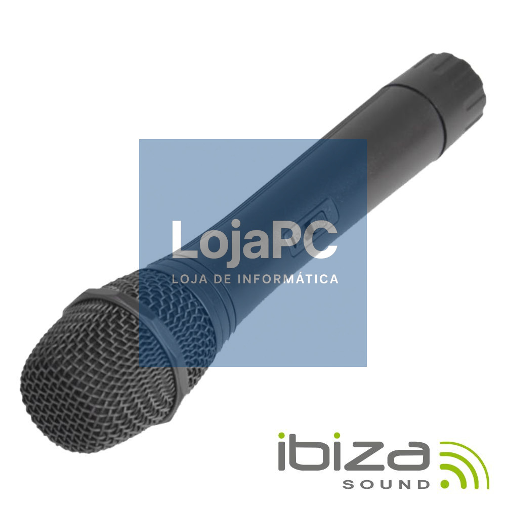 MICROFONE S/ FIOS P/ COLUNAS PORT UHF 863MHz IBIZA