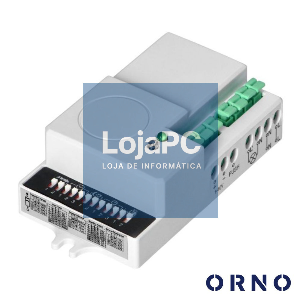 Mini Detetor De Movimento Por Micro-Ondas C/ Dimmer ORNO