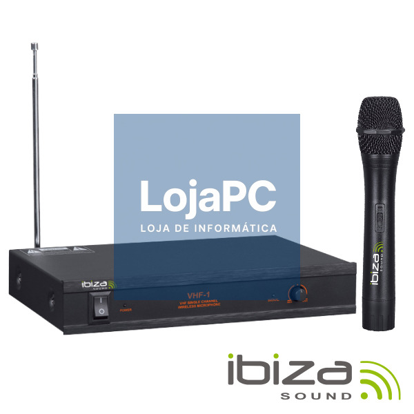 CENTRAL MICROFONE S/ FIOS 1 CANAL VHF 203.5MHz IBIZA