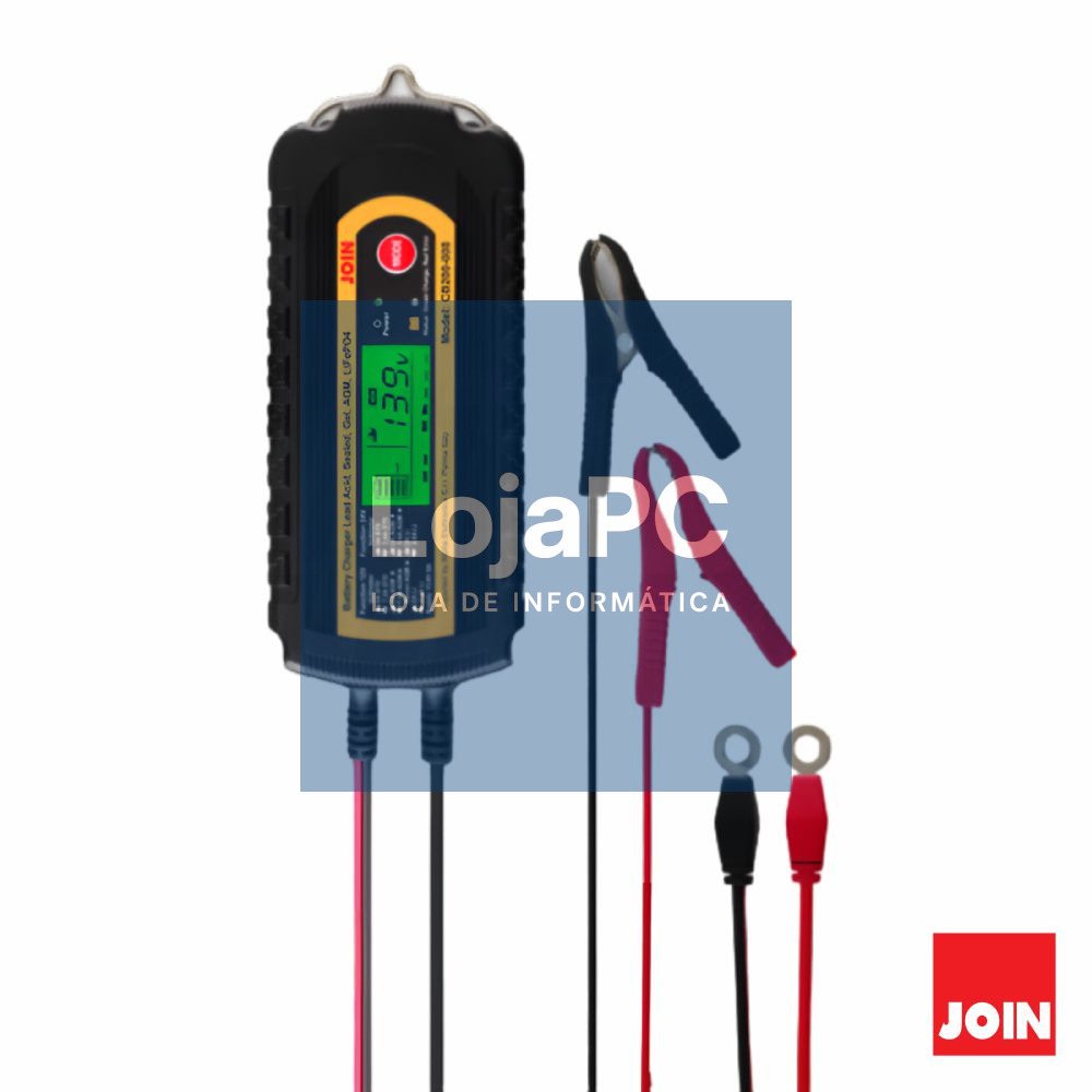 Carregador De Baterias 12-24V 5-144Ah 7.2A Pb/LiFePO4 JOIN