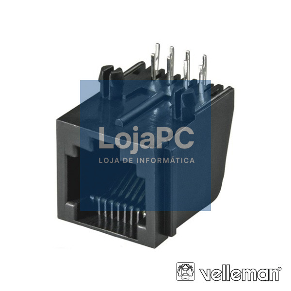 CONECTOR MODULAR P/ RJ45 8P8C