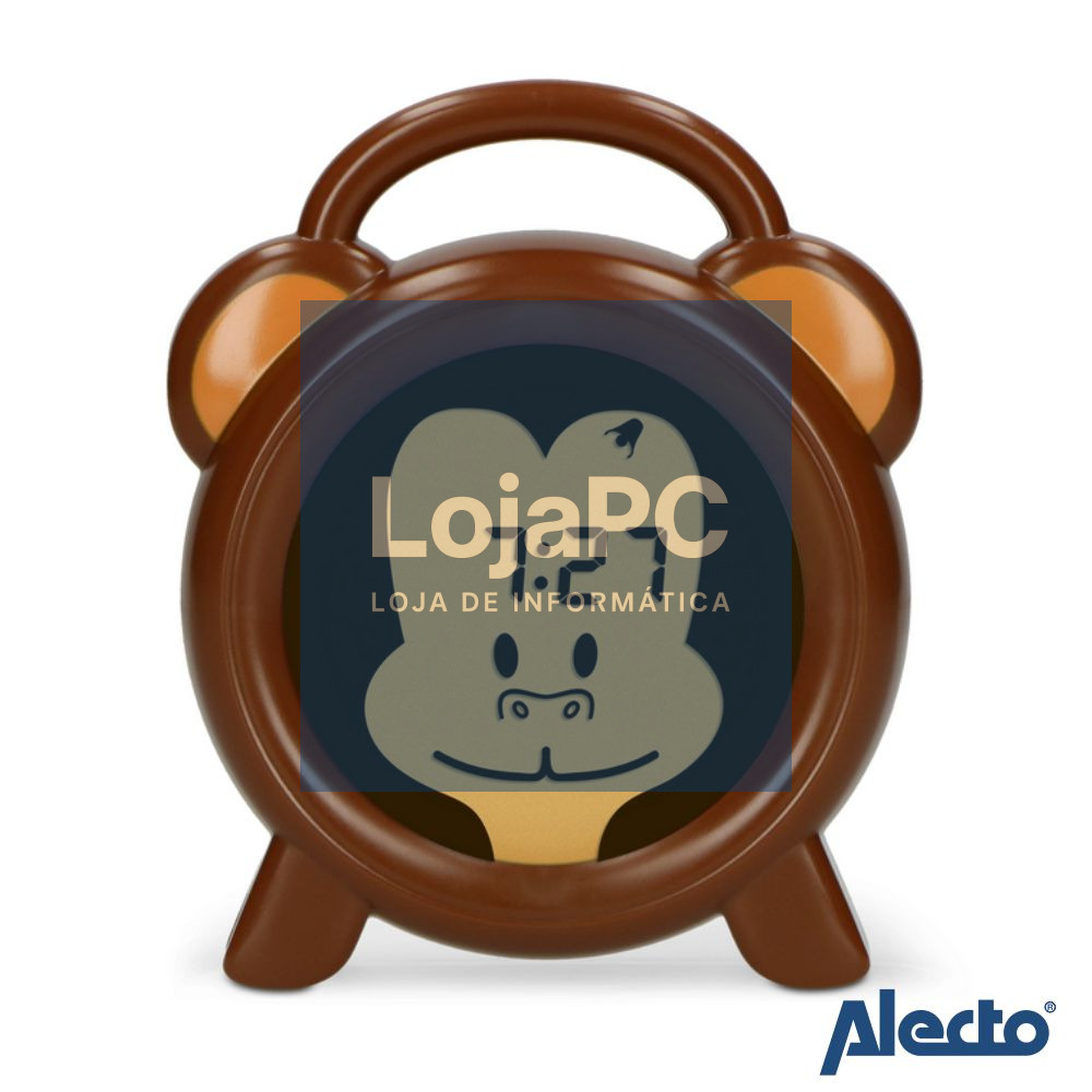 Relógio Despertador Digital Monkey ALECTO