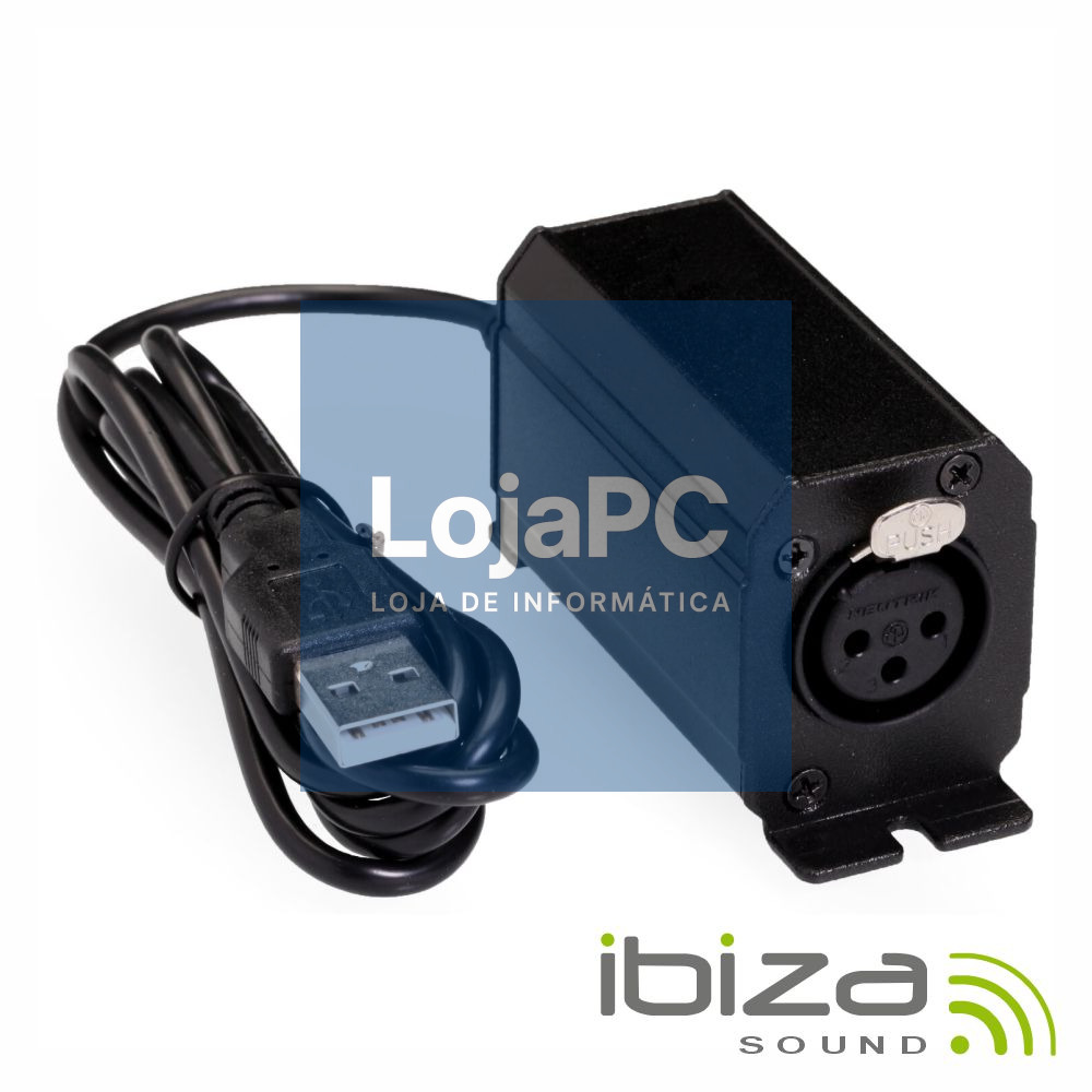 Controlador DMX 128 Canais C/ Software Interface USB IBIZA