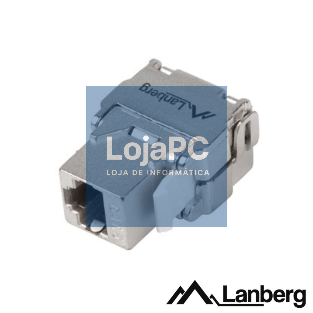 Ficha RJ45 Modular 8P8C CAT6A FTP Keystone 180º LANBERG