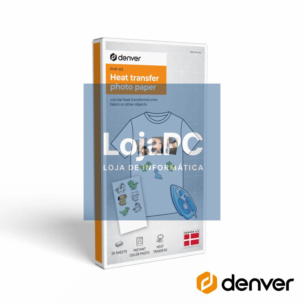 Papel Fotográfico P/ Transferência Térmica 20un P/ MCP-6010