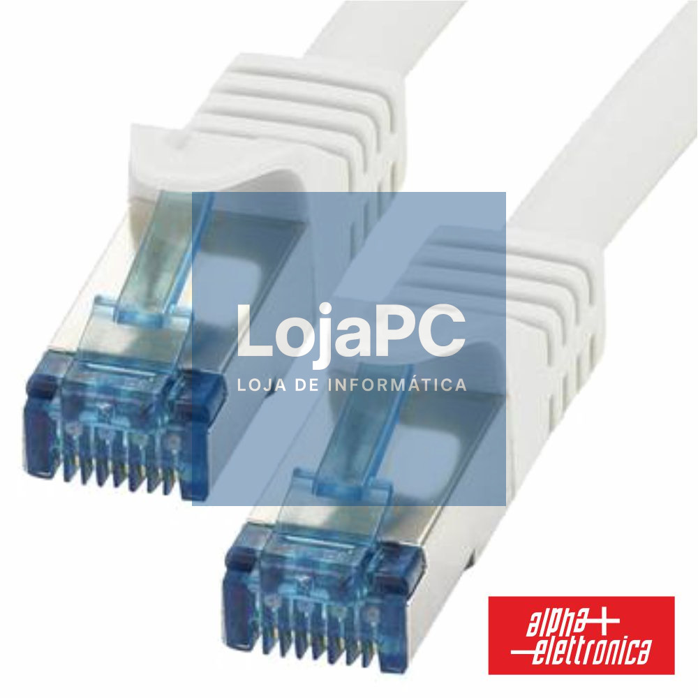 CABO S/FTP CAT6A LSZH COBRE PURO 2M BRANCO