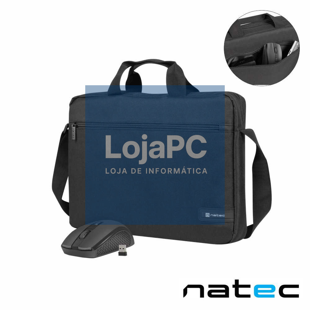 Mala P/ Computador 15.6" C/ Rato s/ fios NWY-1799 NATEC
