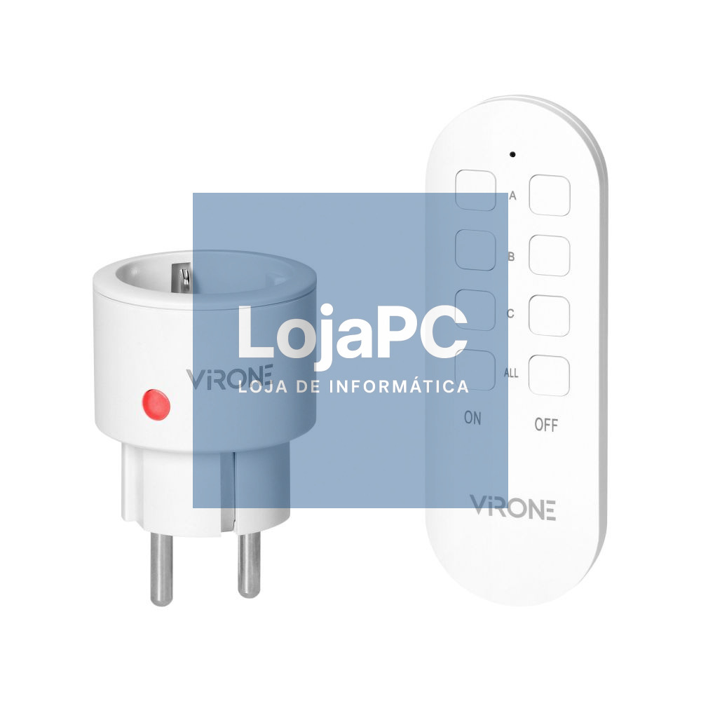 Tomada Elétrica C/ Comando S/ Fios 2300W VIRONE