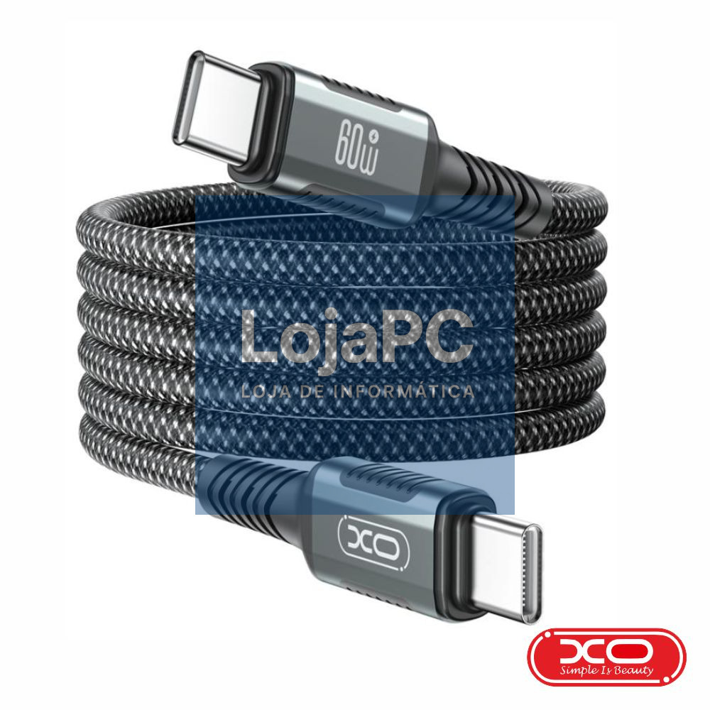 Cabo USB-C Macho / USB-C Macho Magnético 1m PD 60W XO