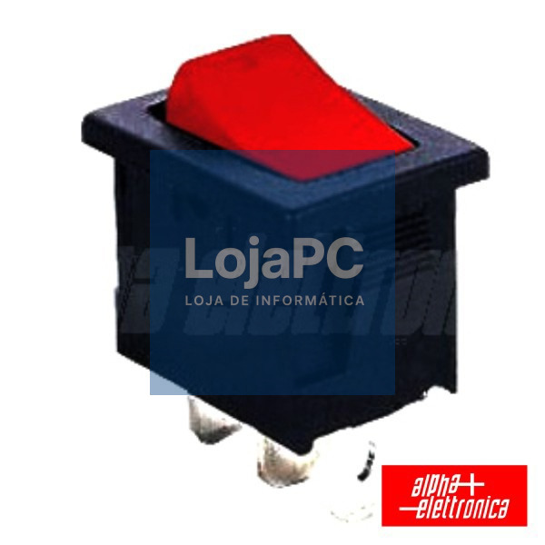 COMUTADOR MINIATURA 6A-250V SPDT ON-ON