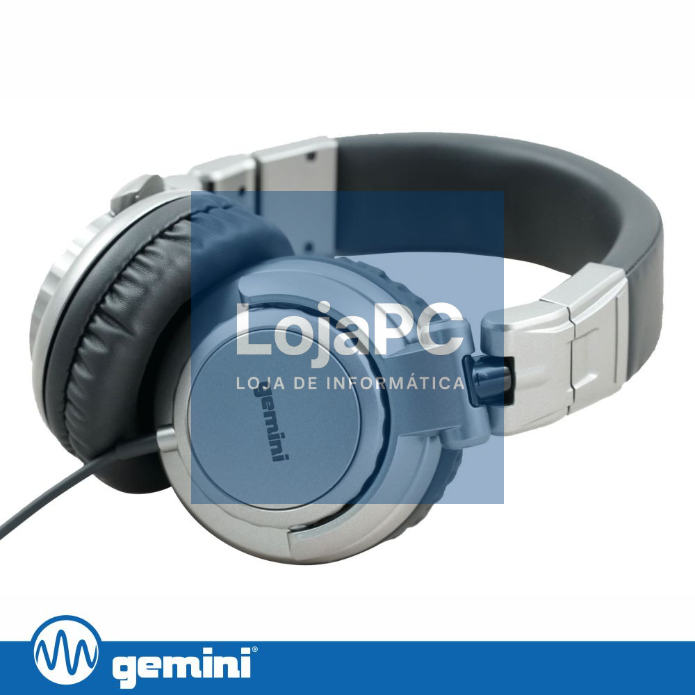 Auscultadores DJ PRO Cinzento GEMINI
