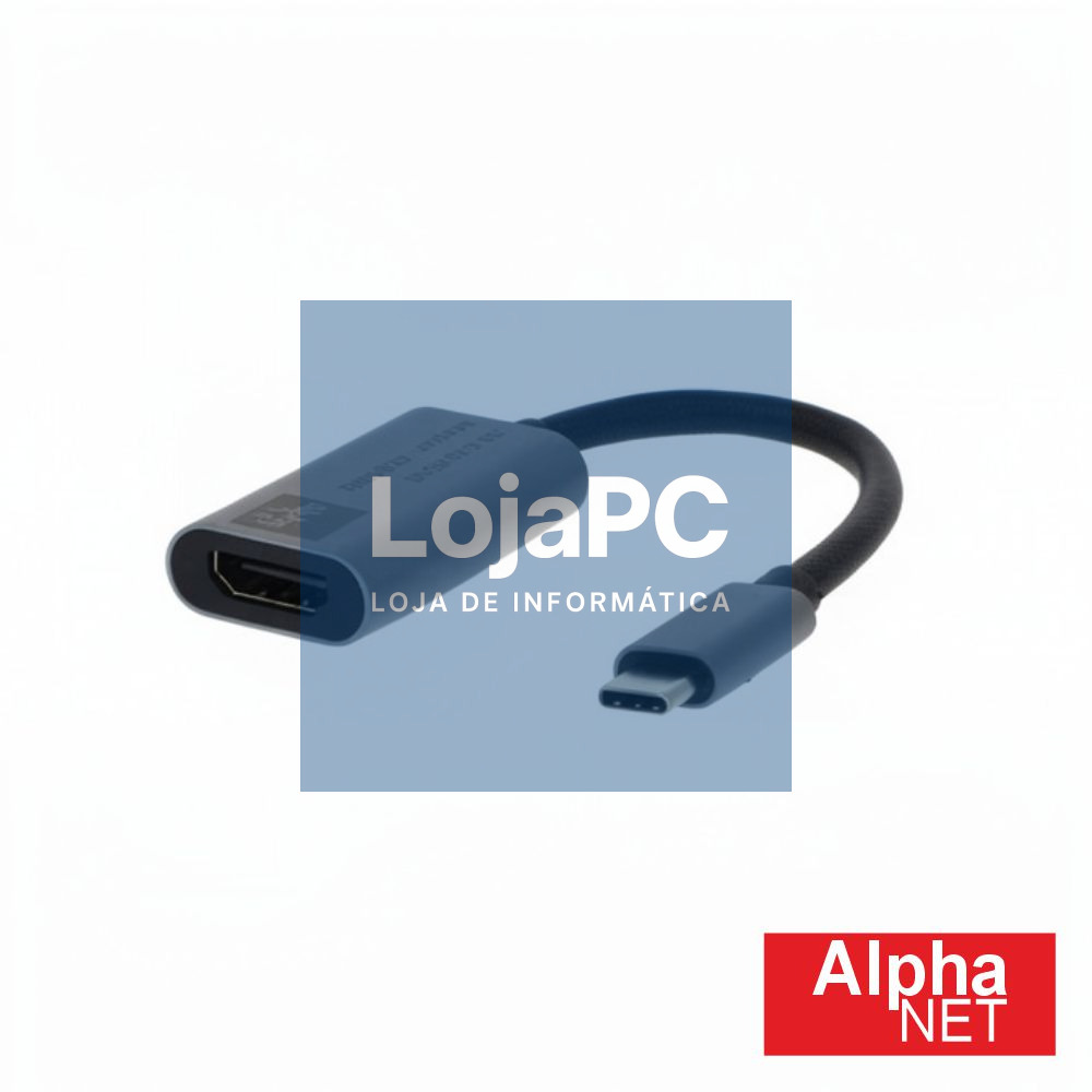 Cabo Adaptador USB-C 3.2 Macho / HDMI Fêmea 4K UHD