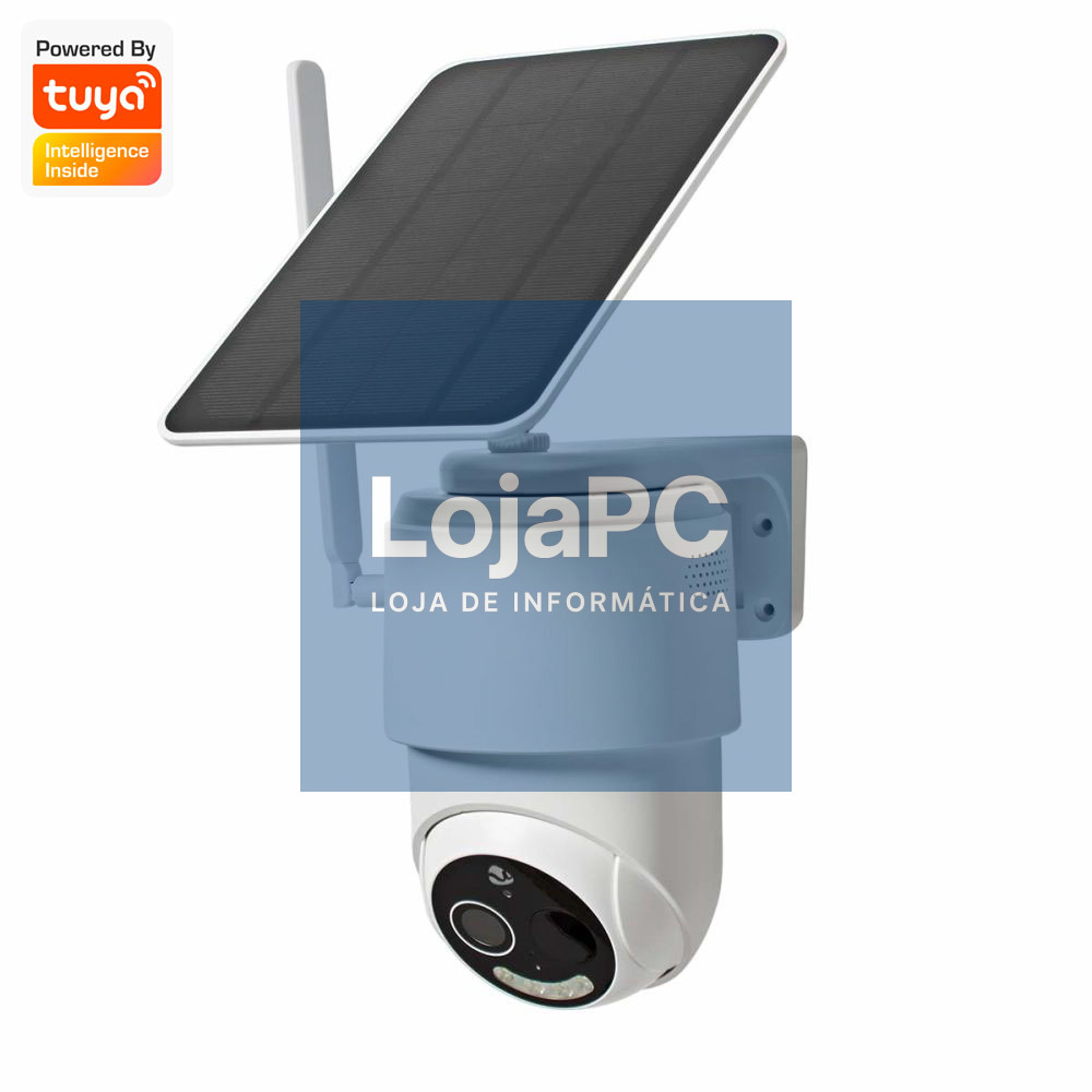 Câmara Vigilância IP 1080p 4G C/ Painel Solar