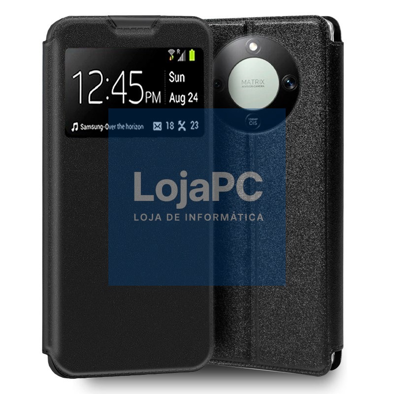 COOL Flip Cover for Honor Magic 8 Lite / Honor X9D Smooth Black