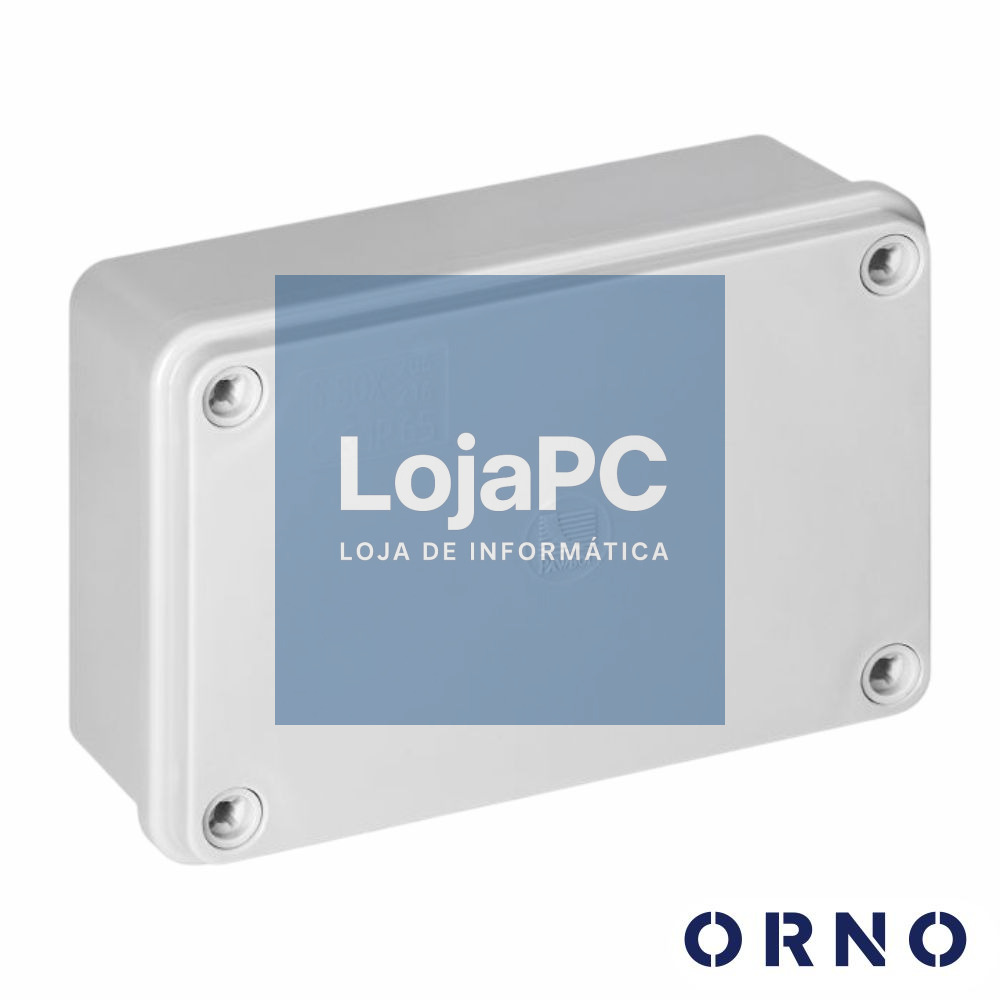 Caixa De Derivação Estanque 120x80x50mm Cinzento IP65 ORNO