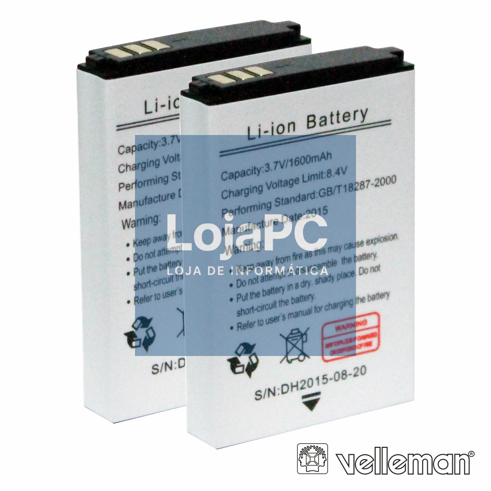 BATERIA P/ PA5U VELLEMAN