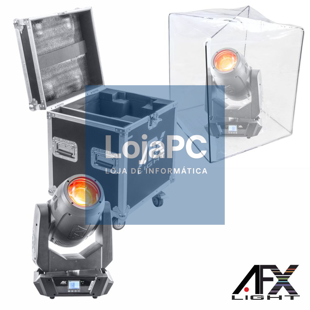 Moving Head 360W 3 Em 1 Beam/Spot/Wash DMX AFXLIGHT