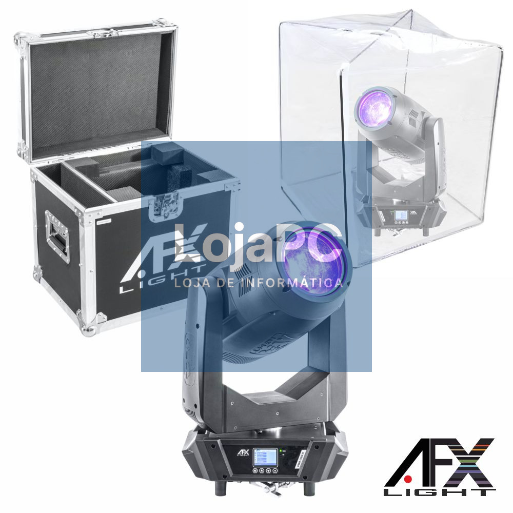 Moving Head 470W 3 Em 1 Beam/Spot/Wash DMX AFXLIGHT