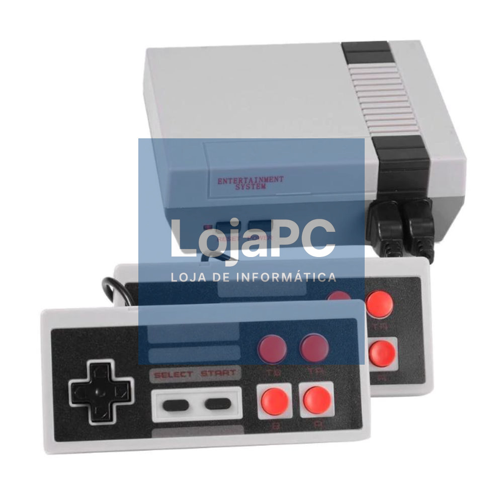 Consola de Jogos Compacta C/ 620 Jogos E 2 Comandos
