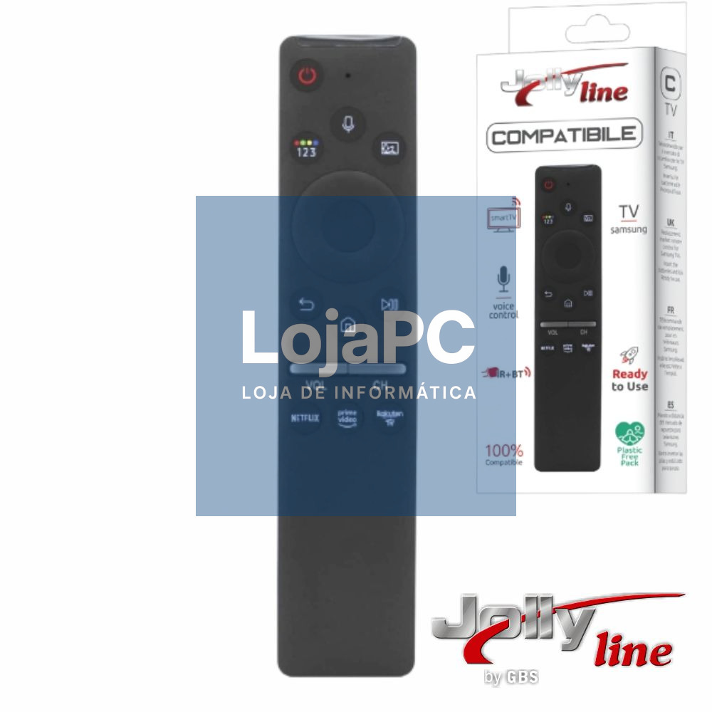 Comando TV Universal LCD/LED SAMSUNG SMART TV C/ Bluetooth