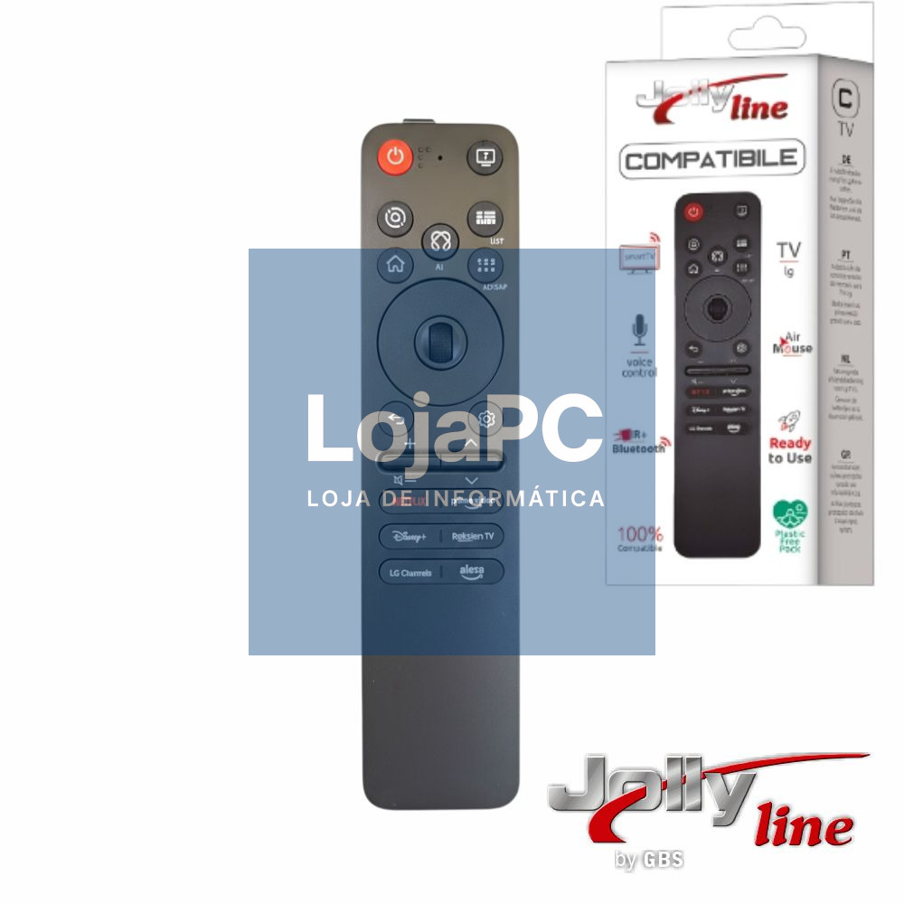 Comando TV Universal LCD/LED LG SMART TV C/ Bluetooth