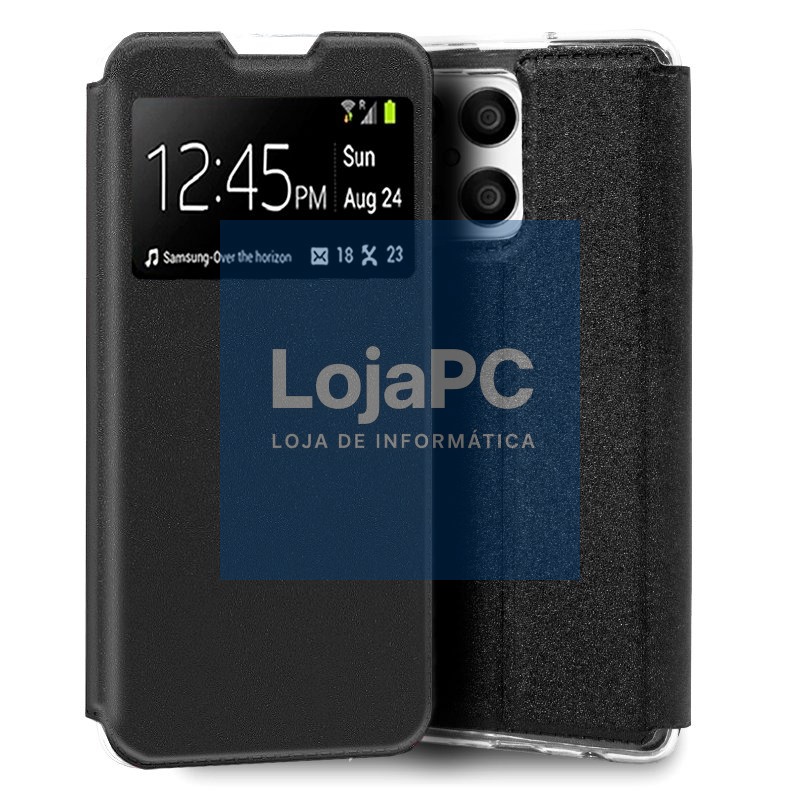 COOL Flip Cover for Huawei Honor X8 Smooth Black