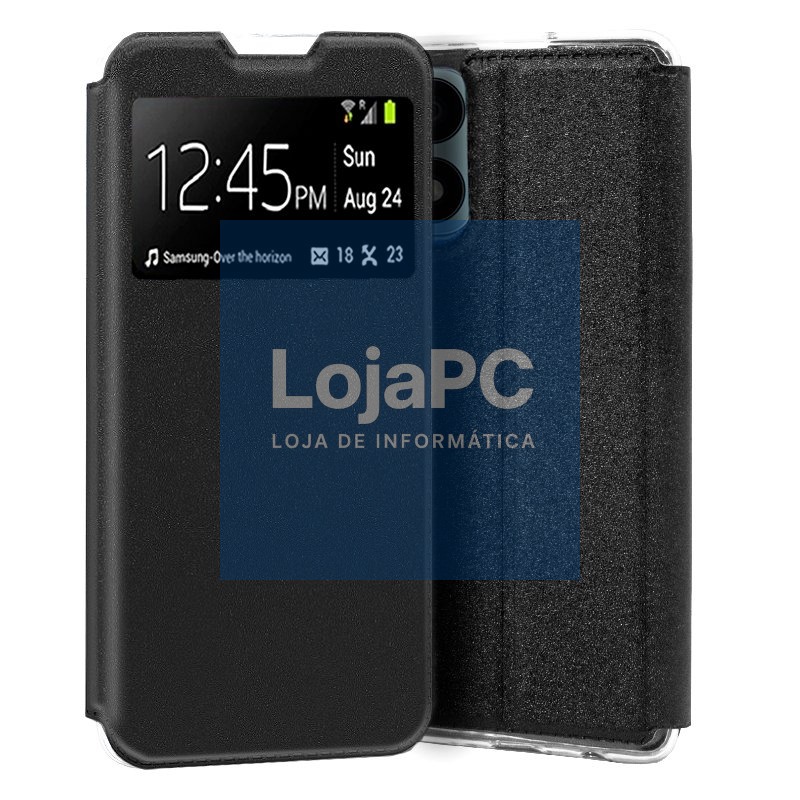 COOL Flip Cover for Huawei Honor X8A Smooth Black