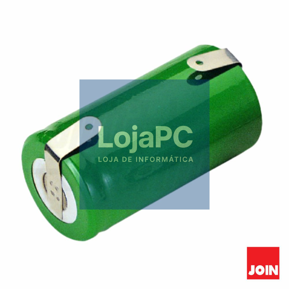 Bateria Ni-Mh LR14 / C 1.2V 3700ma C/ Patilhas JOIN