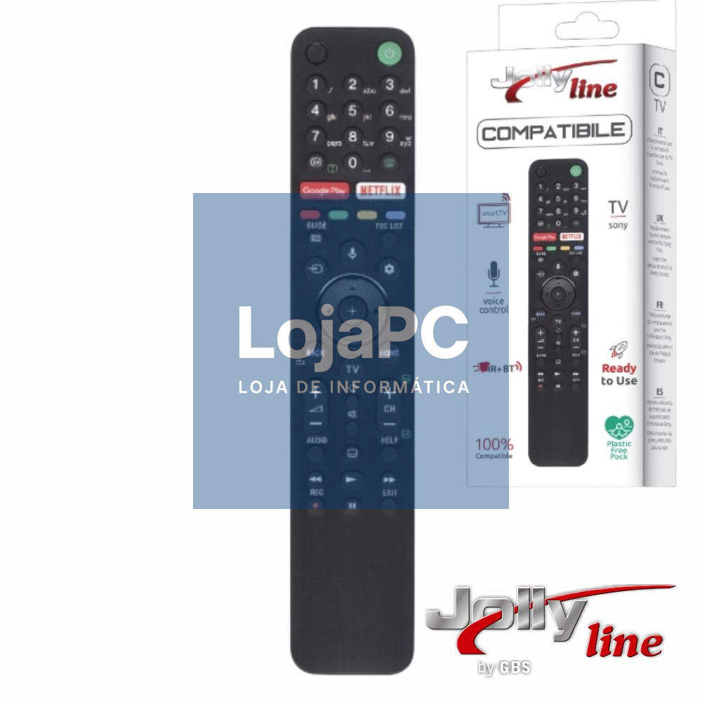 Comando TV Universal LCD/LED SONY SMART TV C/ Bluetooth