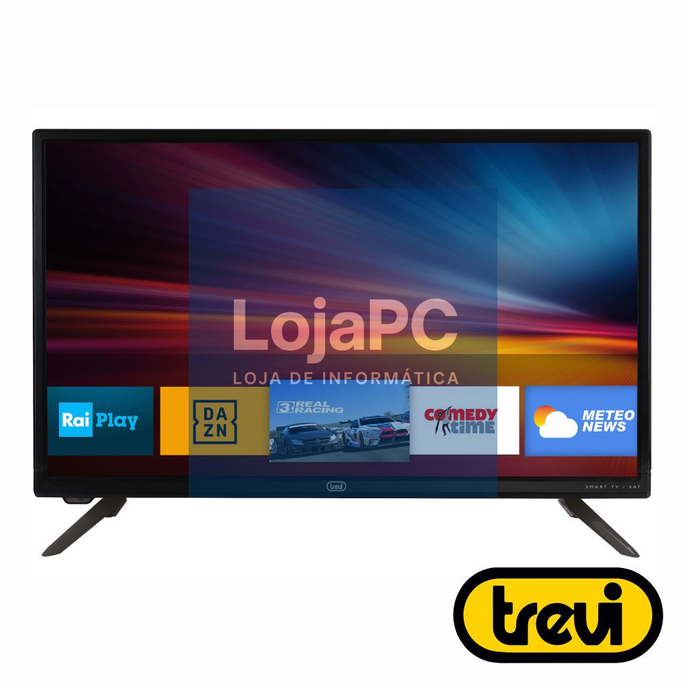 TV LED Smart 24" HD DVB-T2/DVB-S2 HDMI USB 230/12V TREVI