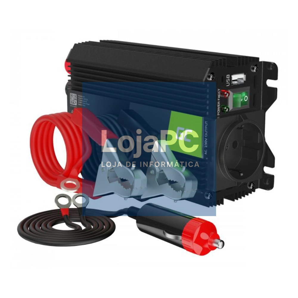 Conversor 24V-230V 300W Onda Modificada GREEN CELL