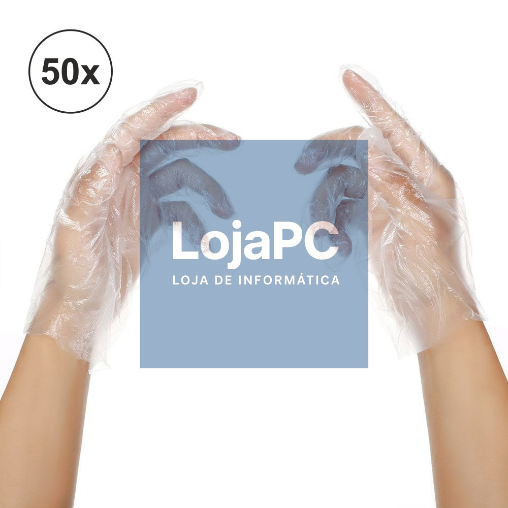 Luvas Descartáveis 50x