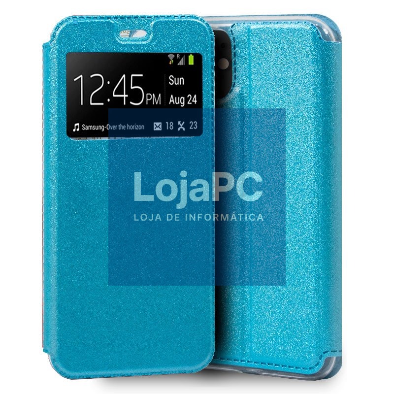 COOL Flip Cover for iPhone 11 Solid Sky Blue