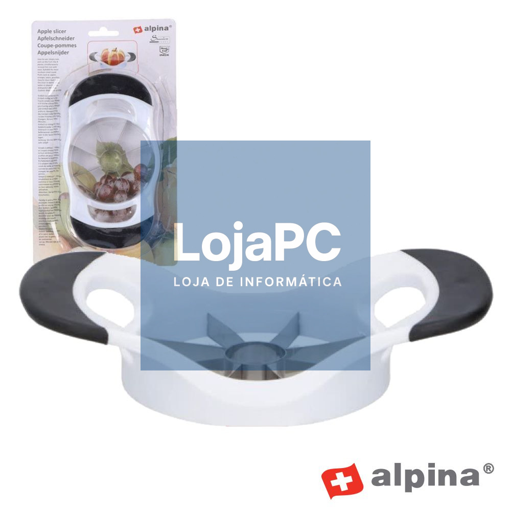 CORTADOR E DIVISOR P/ MAÇÃS C/ 8 LÂMINAS ALPINA