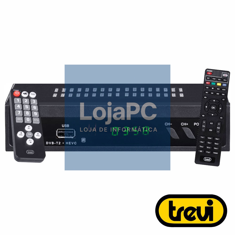Receptor TDT Full HD 1080p DVBT-T2 TREVI