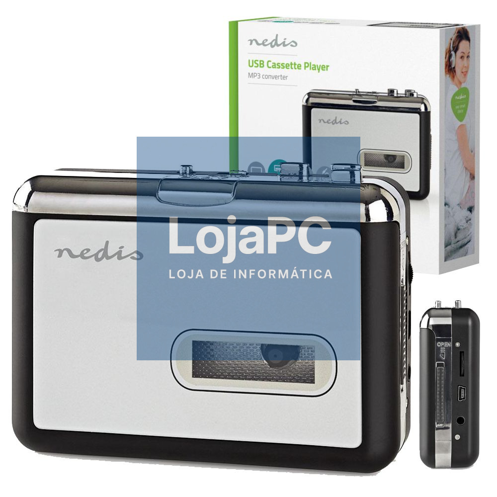CONVERSOR CASSETE-MP3 USB,SD/MMC