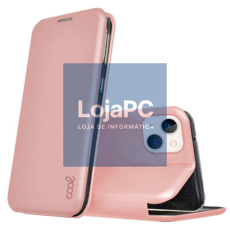 COOL Flip Cover for iPhone 13 mini Elegance Rose Gold