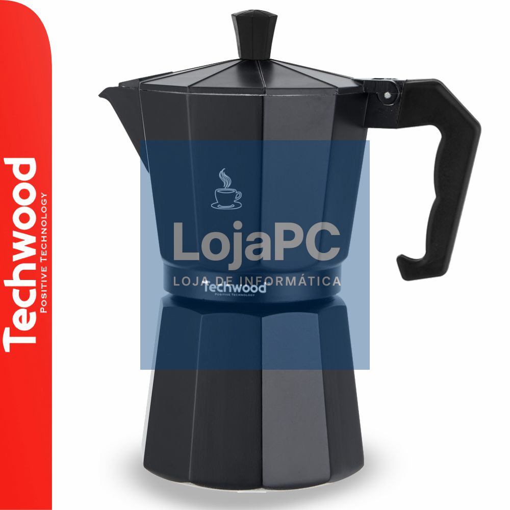 Cafeteira De Alumínio 6 Chávenas TECHWOOD