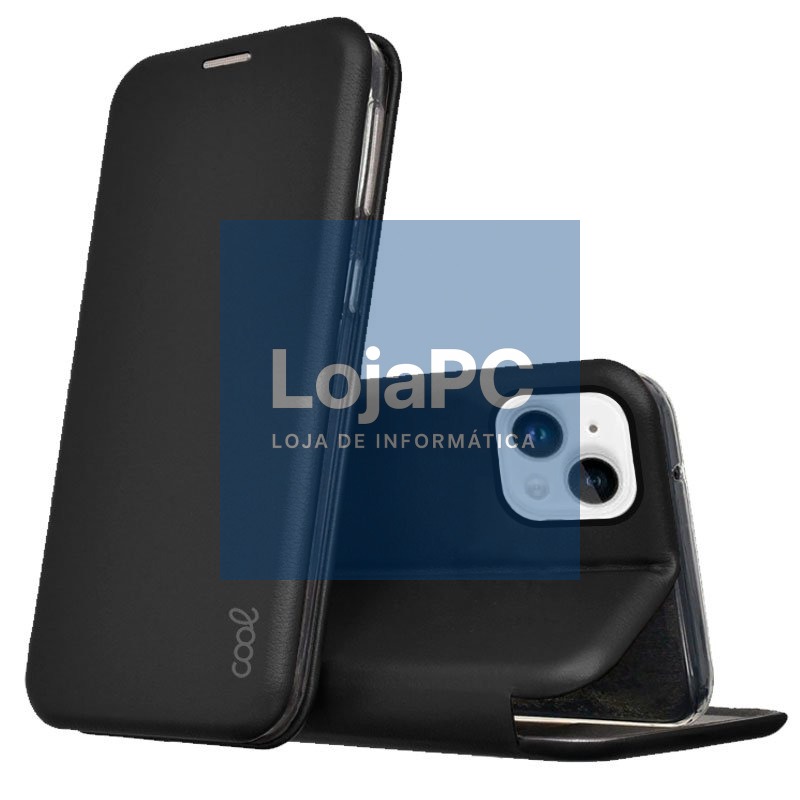 COOL Flip Cover for iPhone 14 Plus Elegance Black