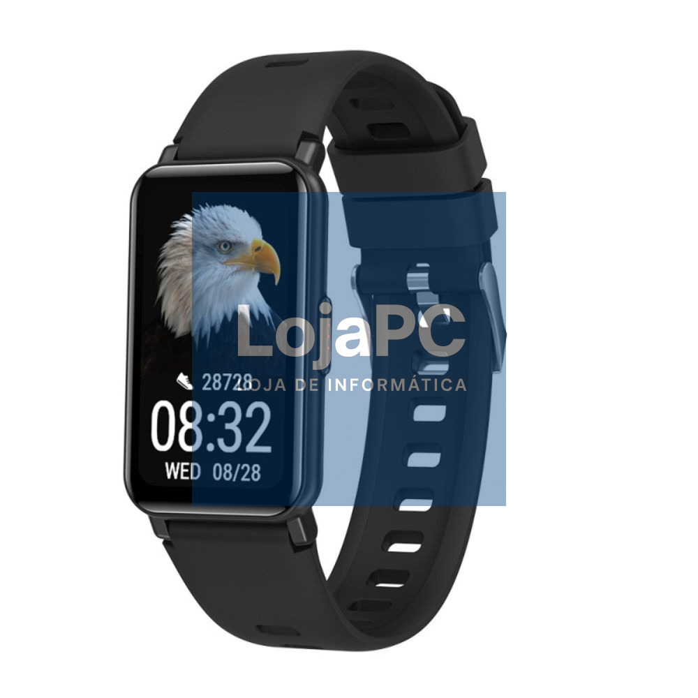 Smartband Android iOS IP68 Preta
