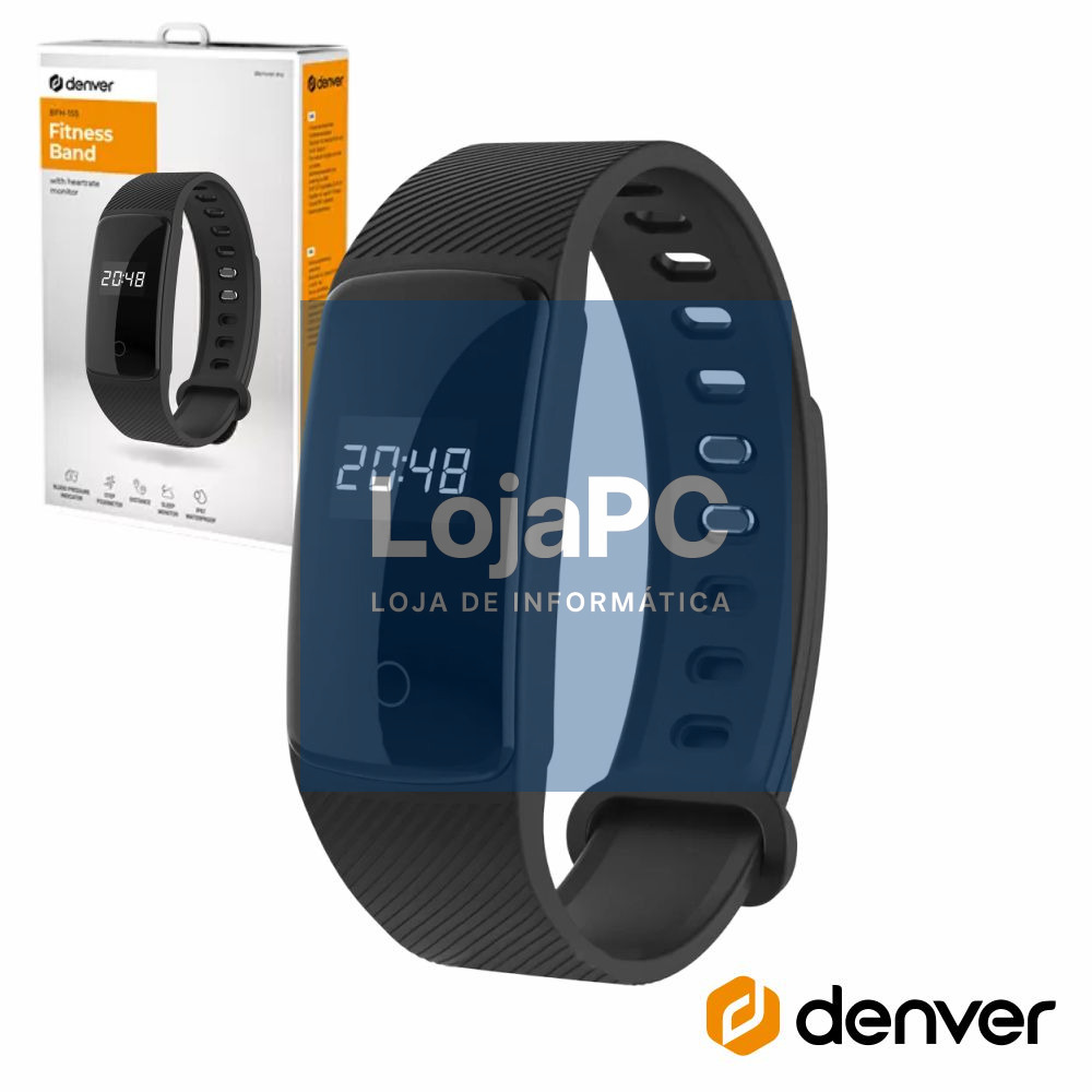 SMARTBAND MULTIFUNÇÕES CARDÍACO ANDROID iOS DENVER