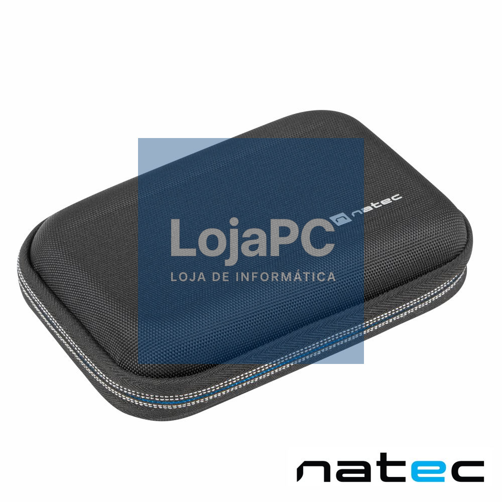 Bolsa P/ Discos Rígidos HDD/SSD 2.5" Preta Natec
