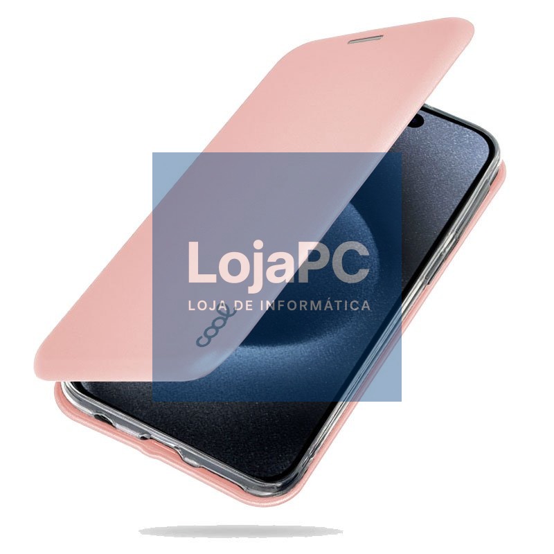COOL Flip Cover for iPhone 15 Pro Elegance Rose Gold — imagem 3